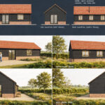 Artists impressions of our modern accessible mobile home designed to blend with the heritage landscape in Kent